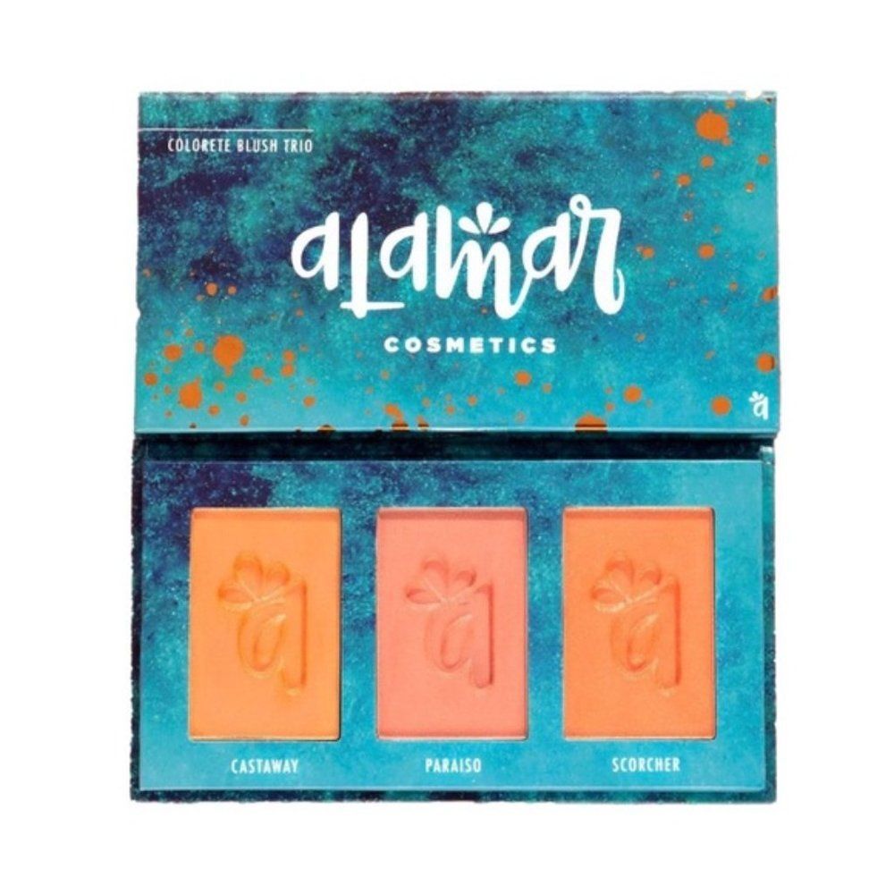 Alamar Colorete Blush trio palette